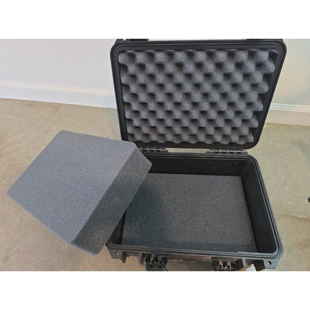 Pelican 1450 Black Hard Case Protector Waterproof, With MIIB logo